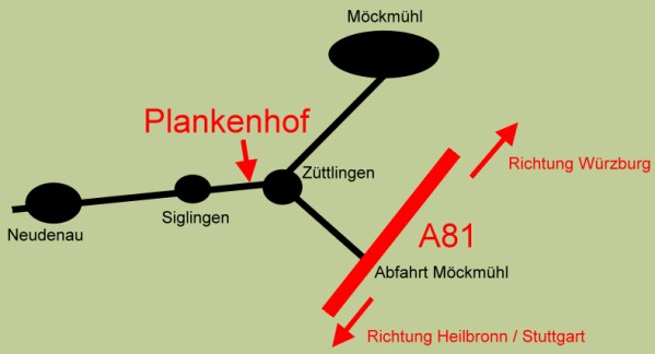 Anfahrtsskizze